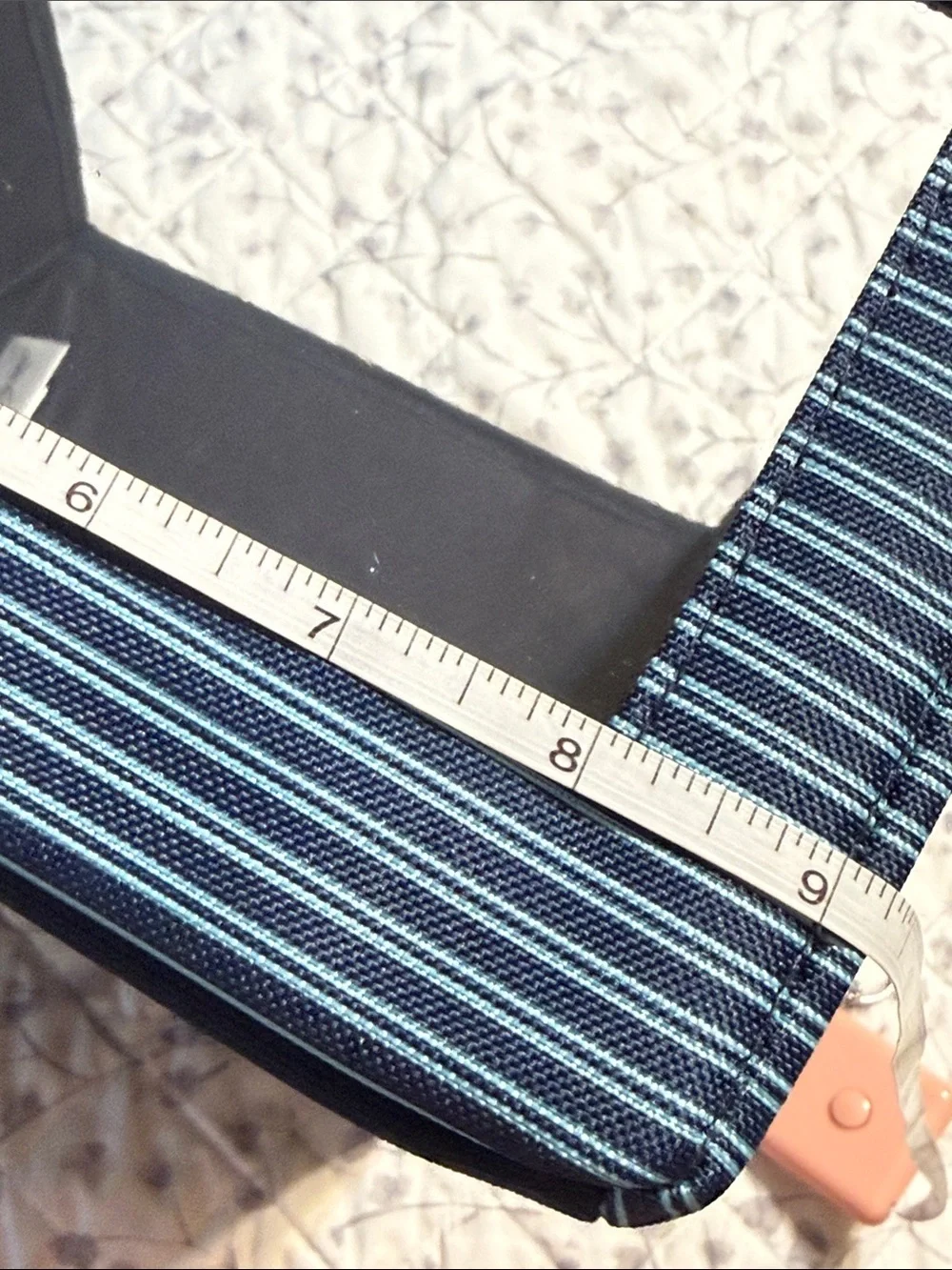 Thirty One Collapsible your way rectangular storage with Clear Window - Navy